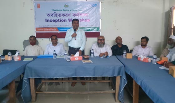 আশাশুনিতে রেজিলিয়েন্স বিগিনস এট হোম প্রকল্পের অবহিতকরণ সভা