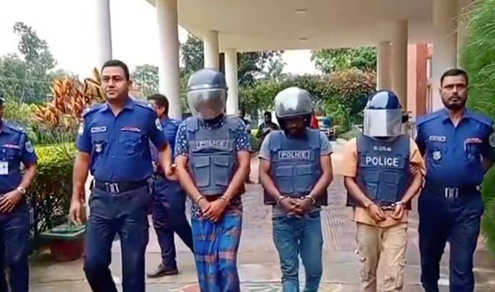 চুরি করতে গিয়ে দাদীকে হত্যা, মূলহোতা নাতিসহ গ্রেপ্তার ৩