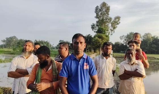 আটোয়ারীতে পানি নিষ্কাশনের ব্যবস্থা না থাকায় কৃষকরা বিপাকে