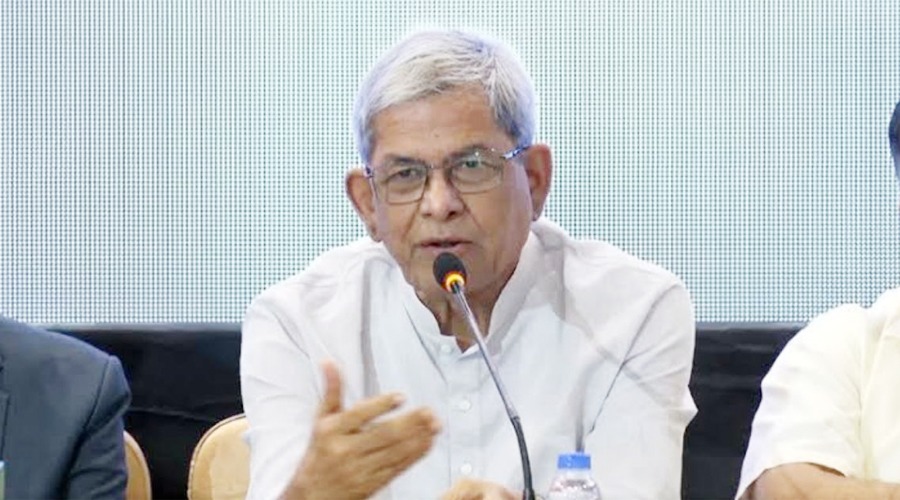 রাস্তায় নেমে ‘মব’ তৈরির সংস্কৃতি গণতন্ত্রকে দুর্বল করে: মির্জা ফখরুল