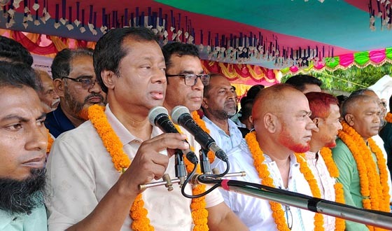 নড়াইল-১ আসনের এমপিসহ ৬ নেতাকে লোহাগড়ায় সংবর্ধনা