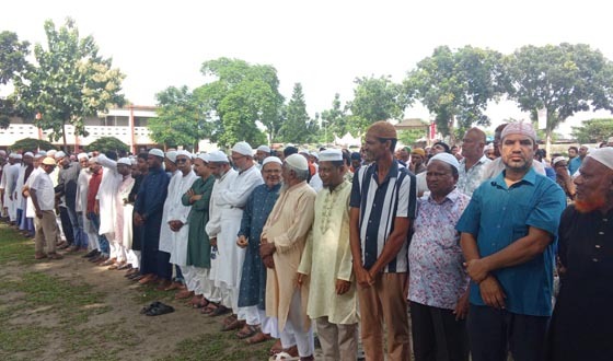 রাণীশংকৈলে চির নিদ্রায় শায়িত হলেন প্রভাষক লুৎফর রহমান