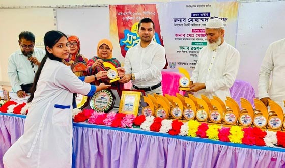 গফরগাঁওয়ে কৃতি শিক্ষার্থীদের সংবর্ধনা