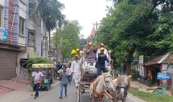 রাণীনগরে স্বেচ্ছাসেবক দলের প্রতিষ্ঠা বার্ষিকী পালন