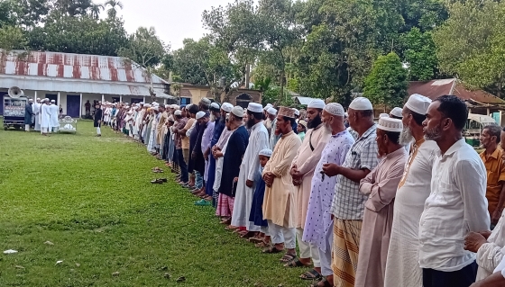 কাপাসিয়ায় বিএনপির নেতার জানাজা ও দাফন সম্পন্ন