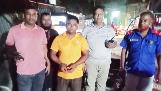 কালীগঞ্জে এক বছরের সাজাপ্রাপ্ত পলাতক আসামী গ্রেফতার