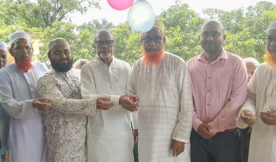 ধামইরহাটে ১ কোটি ২৬ লাখ টাকা ব্যয়ে মাদ্রাসার ভবন উদ্বোধন