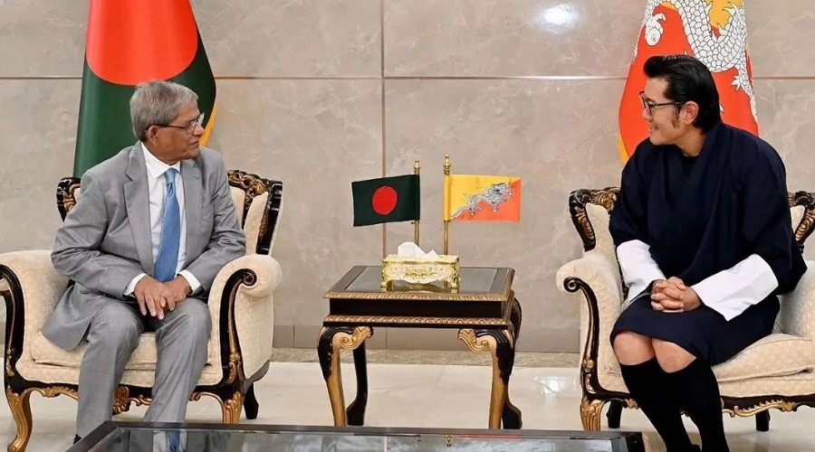 ভুটানের রাজার সাথে রাষ্ট্রপতির সৌজন্য সাক্ষাৎ