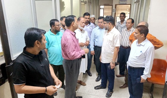 জালালাবাদ গ্যাসের কর্মকর্তা-কর্মচারীদের সঙ্গে পরিচালকের বৈঠক