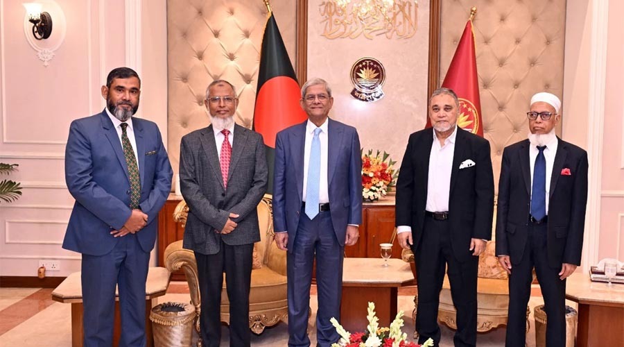 রাষ্ট্রপতির সঙ্গে সিইসির নেতৃত্বাধীন ইসি প্রতিনিধিদলের সাক্ষাৎ