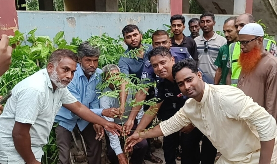 বাগমারায় আইন ও মাদক নিয়ন্ত্রণ বিষয়ক কর্মশালা ও বৃক্ষ রোপণ