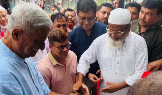 সেনবাগে গোরকাটা বহুমুখী সমবায় সমিতি লিমিটেডের মার্কেট ভবনের উদ্বোধন