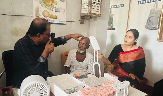 মানবিক উদ্যোগে চাঁদপুরে ১৫০ জন রোগীকে বিনামূল্যে চক্ষু সেবা দিল ‘তানিয়া ইশতিয়াক’