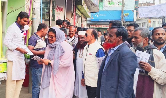 টিপুর পক্ষে ব্যতিক্রমী প্রচারণা জেলের ভেতরে প্রার্থী