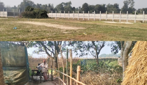 তাহেরপুর আধুনিক ডাম্পিং স্টেশন নির্মাণের প্রথম ধাপ শেষ