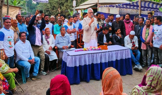 রাজশাহী-৬ (বাঘা-চারঘাট) আসনে ৪ প্রার্থীর নির্বাচনী প্রচারণা