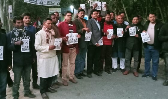 কলারোয়ায় ধানের শীষে সমর্থনে গণসংযোগ