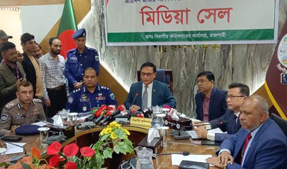 রাজশাহীতে ১ লাখ আইনশৃঙ্খলা বাহিনীর সদস্য মোতায়েন