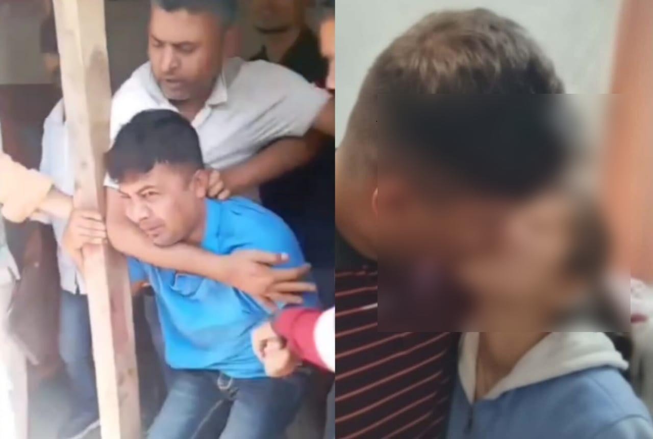 ভাইরাল ছবিকে কেন্দ্র করে শিক্ষককে পিটিয়ে আহত