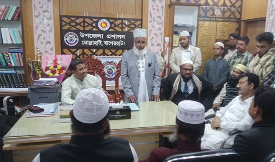 মোল্লাহাটে নবনির্বাচিত এমপি মশিউর রহমানের মতবিনিময়