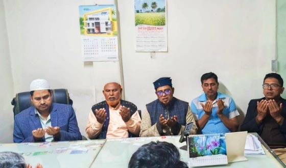 কলারোয়ায় তাতিদলের প্রতিষ্ঠাবার্ষিকী উপলক্ষে দোয়া