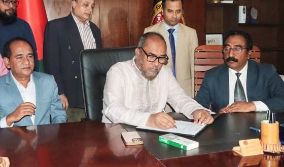 সিলেট সিটির দায়িত্ব গ্রহণ করলেন কাইয়ুম চৌধুরী