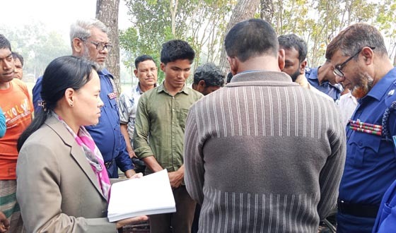 আটোয়ারীতে ভ্রাম্যমান আদালতে মাদকসেবীর কারাদন্ড