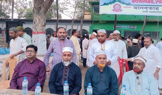 মানবতার সেবাই সংগঠনের উদ্যোগে ইফতার মাহফিল