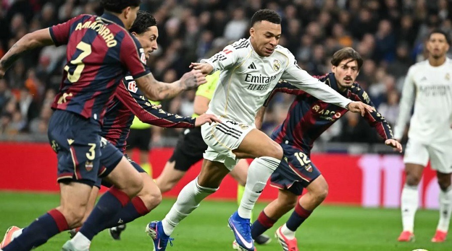 লেভান্তেকে হারিয়ে স্বস্তির নিঃশ্বাস ফেললো রিয়াল