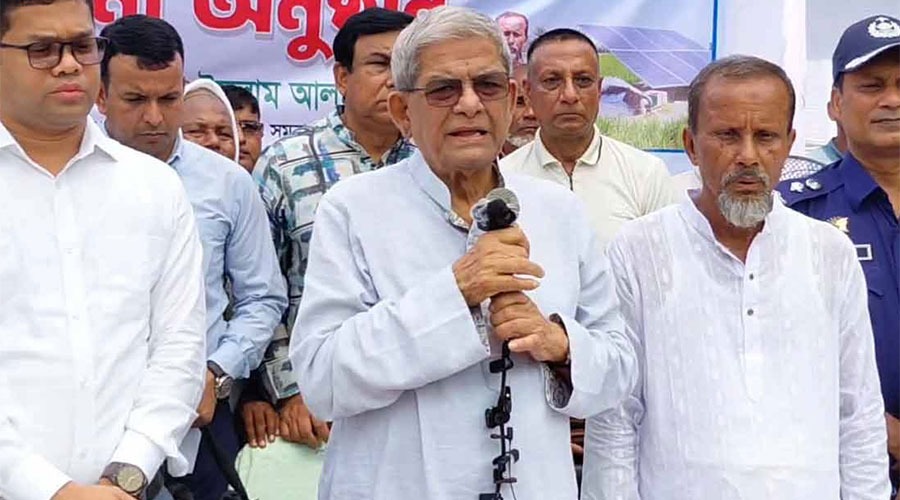 ‘সলেমান সোলার সেচপাম্প’ সারাদেশে ছড়িয়ে দেওয়ার হবে: মির্জা ফখরুল