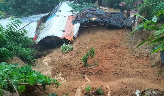 কক্সবাজারে পৃথক পাহাড় ধসের ঘটনায় নারী-শিশুসহ নিহত ৯