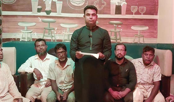 সিংড়ায় গণঅধিকার পরিষদের সভাপতির অভিযোগ মিথ্যা দাবি বিএনপি নেতার