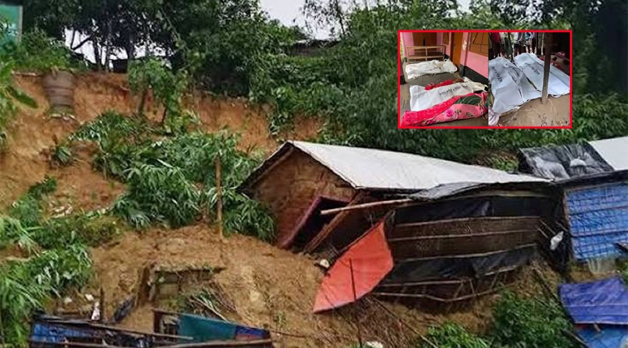 কক্সবাজার-বান্দরবানে পাহাড়ধস, ৭ জনের মৃত্যু
