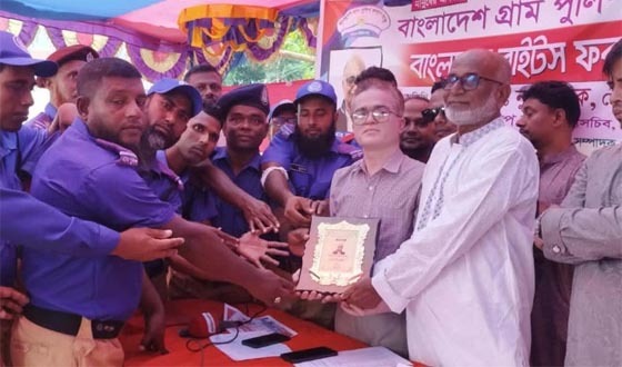 দৌলতপুরে রাইটস ফর পিপল চেয়ারম্যানকে সংবর্ধনা