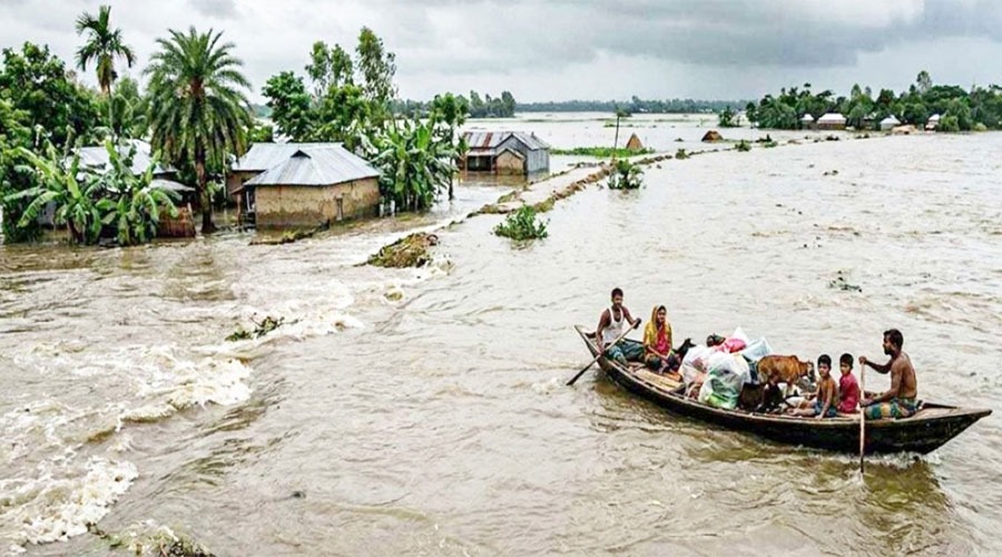 ৫ নদীর পানি বিপৎসীমায়, বন্যার শঙ্কা