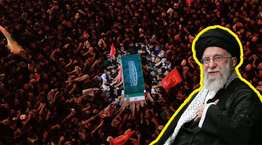 চিরনিদ্রায় শায়িত আয়াতুল্লাহ আলী খামেনি, যেখানে জন্ম সেখানেই বিদায়