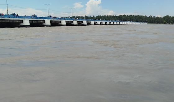 তিস্তায় পানি বৃদ্ধি ও বিপৎসীমা অতিক্রমের পর স্বস্তি