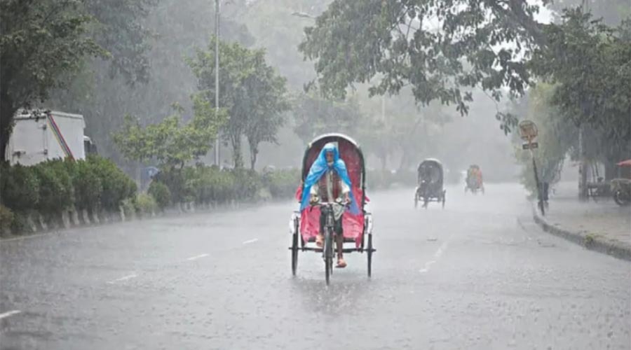 ৫ বিভাগে ভারি থেকে অতি ভারি বৃষ্টির পূর্বাভাস