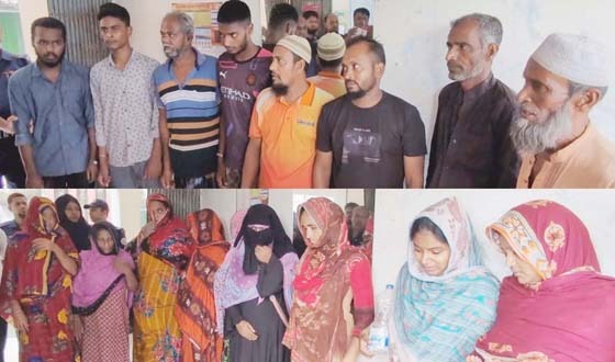 থানায় ঢ়ুকে পুলিশের উপর হামলা: গ্রেপ্তার আতঙ্কে জনশুন্য ফুলশ্রী গ্রাম