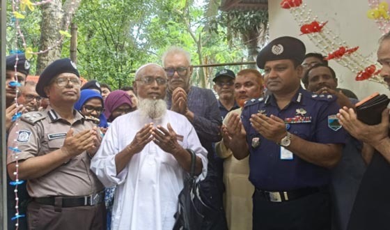 আইন-শৃঙ্খলা পরিস্থিতি নিয়ন্ত্রণে পুলিশ ফাঁড়ির উদ্বোধন করা হয়েছে: এমপি চাঁদ