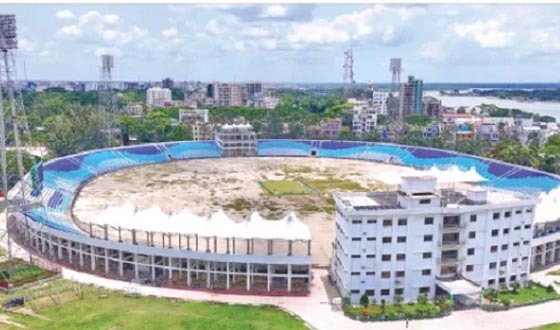নতুন রূপে ফিরছে বরিশালের জীবনানন্দ দাশ স্টেডিয়াম