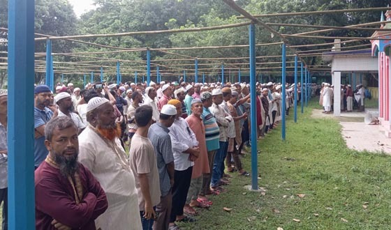 আটোয়ারীতে গায়েবানা জানাজা ও তিন দিনের শোক
