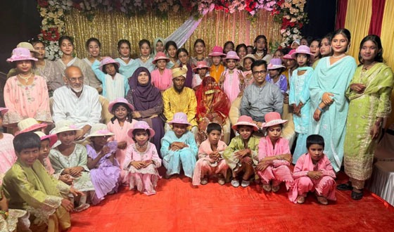 পিরোজপুরে সরকারি শিশু পরিবার কন্যার যাঁক-জমকপূর্ণ বিয়ে