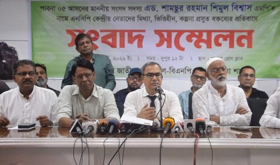 ক্ষমা না চাইলে পাবনায় তুষার ও সারজিস আলম অবাঞ্ছিত: বিএনপি