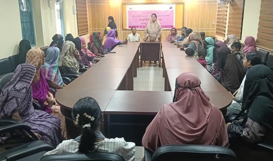 দিরাইয়ে নারী শান্তি সহায়ক দলের মতবিনিময় সভা