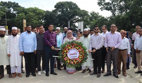 কিশোরগঞ্জে জুলাই শহীদ দিবস যথাযোগ্য মর্যাদায় পালিত