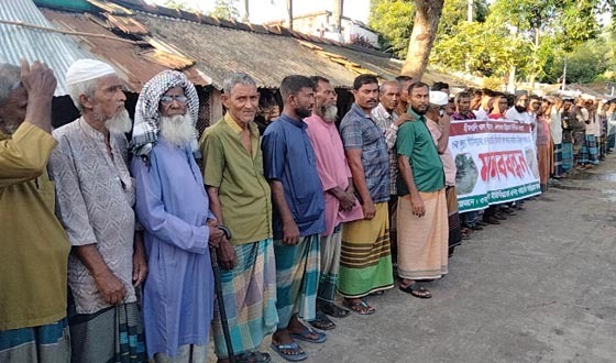 কুল্যার তফিল মালীর বাড়ি হতে হিমখালী খাল খনন সম্পন্ন