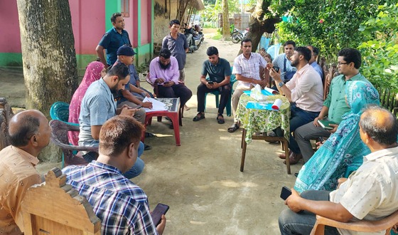কাহারোলে কৃষি কার্ডের তথ্য সংগ্রহ চলছে