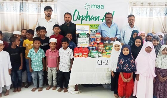 খুলনায় ২৬ জন এতিম শিশু পেল খাদ্য, শিক্ষা ও স্বাস্থ্যসুরক্ষা সামগ্রী