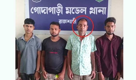 গোদাগাড়ীর শীর্ষ মাদক কারবারি কালাম গ্রেপ্তার